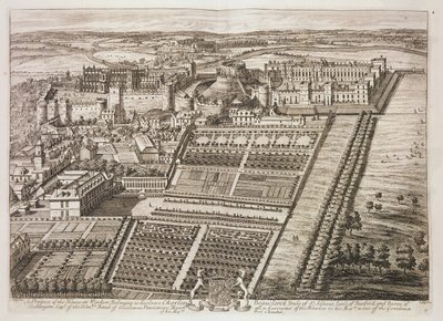 Windsor Castle (engraved by Johannes Kip) by Leonard Knyff